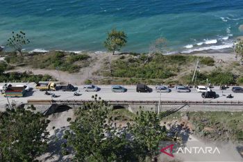 Arus mudik Palu-Sulbar