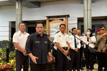 Menteri BUMN Erick: Proyek kereta cepat Jakarta-Bandung tak mungkin mangkrak