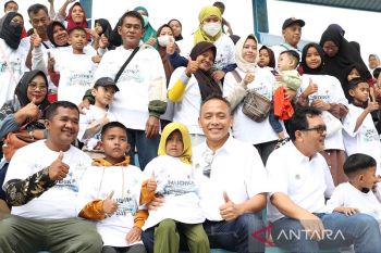 Mudik Gratis BUMN, PTPN V berangkatkan 550 Pemudik ke dua Provinsi