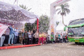 Gubernur lepas ribuan pemudik di Kantor Bapenda Jabar