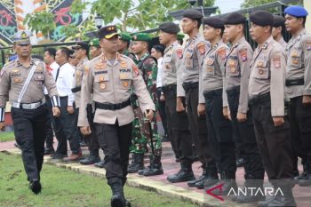 115 personel gabungan dilibatkan dalam pengamanan Lebaran di Kapuas