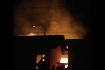 Jelang Lebaran, rumah di Batukliang Utara Lombok Tengah terbakar