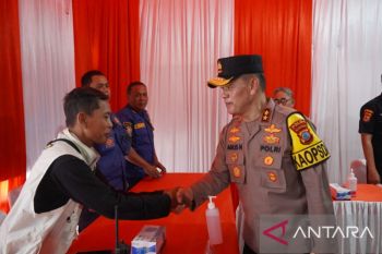 Kapolda Sulteng pantau Pospam dan Terminal di Palu