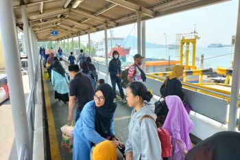 Hari Rabu ini jumlah pemudik di Pelabuhan Bakauheni tembus 51.208 orang