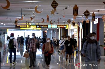 Puncak arus mudik di Bandara I Gusti Ngurah Rai