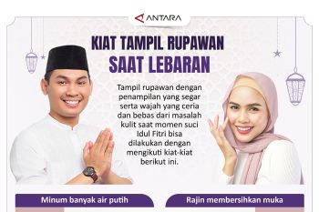 Kiat tampil rupawan saat Lebaran