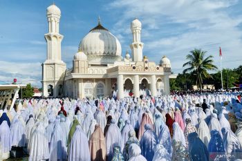 Pengikut Thariqat Syattariyah di Aceh sudah shalat Idul Fitri