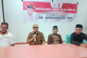 Hermanto sosialisasikan 4 Pilar MPR di tiga daerah di Sumbar