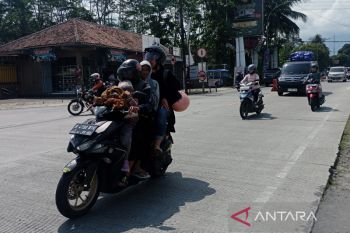 Polisi: Puncak arus mudik di Ajibarang telah terlewati