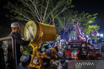 LEBARAN 2023 - Pawai takbiran Idul Fitri di Kalsel