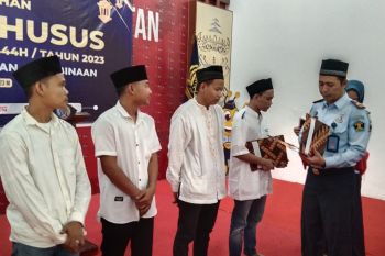 Lima narapidana Lapas Kalianda bebas pada remisi Idul Fitri
