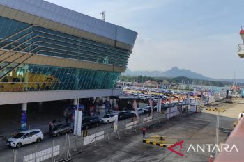 Pelayanan penyeberangan rute Bakauheni-Merak saat lebaran normal