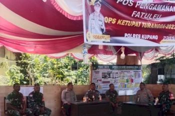Kapolres Kupang apresiasi TNI  perkuat operasi ketupat 2023
