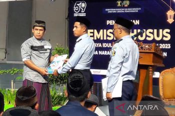 Idul Fitri, 86 warga binaan Rutan Temanggung terima remisi khusus