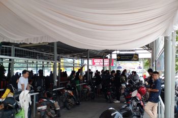 Ratusan kendaraan padati Pelabuhan roro di Batam