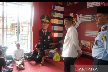 Kemenkumham Sumsel berikan layanan  kunjungan Idul Fitri ke lapas