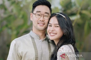 Begini potret Lebaran pertama Maudy Ayunda dan Jesse Choi sebagai suami istri