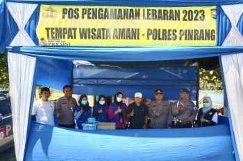 Pemkab Pinrang siagakan petugas medis di posko mudik Lebaran