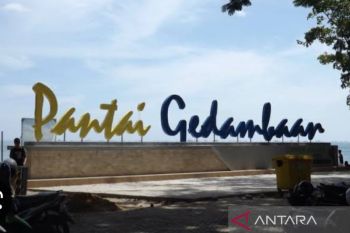 LEBARAN - Libur lebaran Pantai Gedambaan siap sambut wisatawan