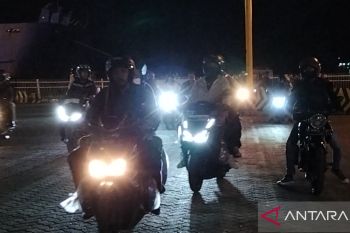 Penumpang roda dua di Pelabuhan Bakauheni meningkat pada hari Lebaran