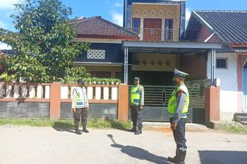 Polisi menggelar patroli rumah kosong mudik lebaran