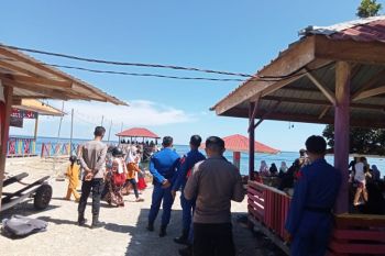 Polda Sulbar kerahkan puluhan personel amankan kawasan objek wisata