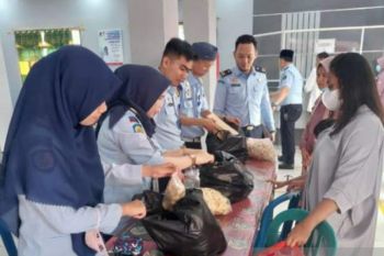 Divpas Kemenkumham Sumsel memonitoring kunjungan Idul Fitri di lapas