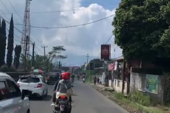 13 ribu kendaraan masuki Lembang pada H+2 Lebaran