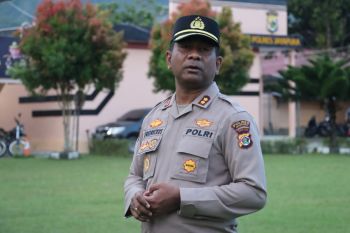 166 anggota Polres Jayapura amankan arus balik libur Lebaran