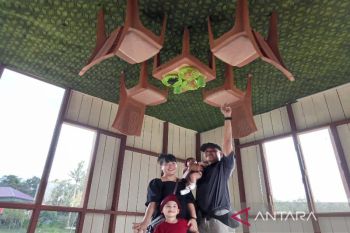 Ribuan warga dari berbagai daerah kunjungi wisata "Matan Andau" Palangka Raya