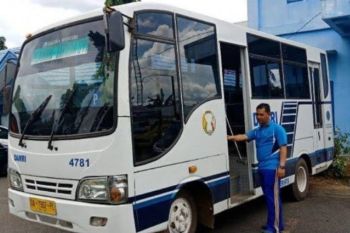 Polres-Dishub Lombok Barat menyiapkan bus gratis saat arus balik mudik