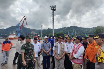 Menteri Koordinator PMK tinjau arus balik di Pelabuhan Panjang Lampung
