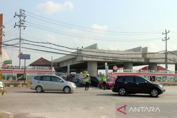 Kendaraan  arus balik di Tol Fungsional Yogya-Solo H+4 Lebaran menurun