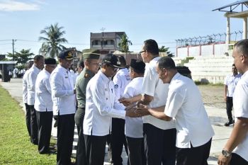 Pemkab Aceh Selatan gelar apel gabungan pascalibur lebaran