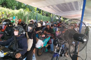 Polisi imbau pemotor di Bakauheni antisipasi perubahan cuaca