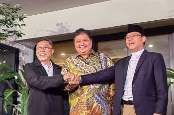 Airlangga Hartarto tegaskan KIB solid usai PPP umumkan Ganjar