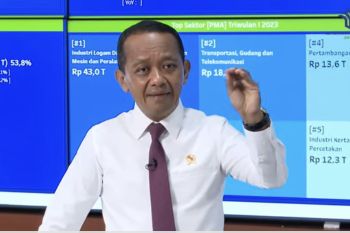 Investasi di Indonesia triwulan I 2023 tumbuh 16,5 persen