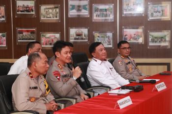 Polda Kaltara-Kompolnas gelar jumpa pers, singgung pemulihan jabatan Kabid Propam