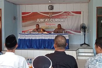 Polda Sultra gelar Jumat Curhat usai Lebaran Idul Fitri 1444 H