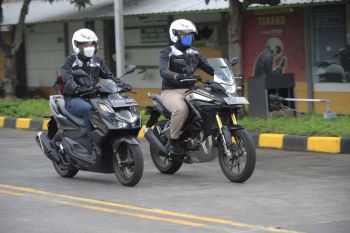 Cari aman mudik Lebaran "Honda bagi tips berkendara aman saat mudik"