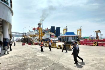 Pergerakan penumpang di Pelabuhan Bakauheni kembali lengang pada H+5 pagi