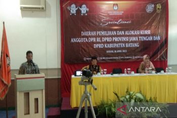 KPU Batang sosialisasikan mekanisme pendaftaran  caleg
