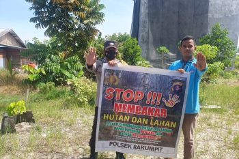 Kapolresta Palangka Raya ajak masyarakat secara aktif cegah karhutla