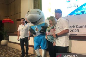 Hiu sirip hitam jadi maskot ANOC World Beach Games di Bali