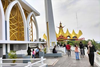 Masjid BSI Bakauheni dimanfaatkan pemudik arus balik untuk beristirahat