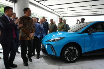 MG kenalkan MG4 EV dan MG ZS EV di depan Menkomarves