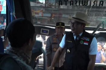 Lepas mudik gratis, Ridwan Kamil berharap nihil kecelakaan