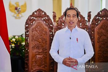 Presiden bertemu para ketua umum partai politik di Istana