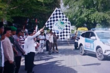 Kafilah 24 kabupaten/kota gelar Pawai Taa'ruf STQH ke-33 Sulsel