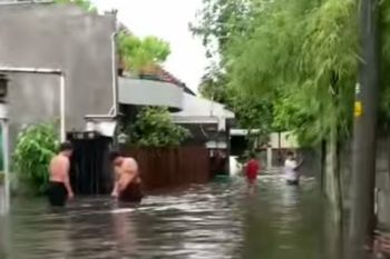 BPBD Bantul sebut 61 KK terdampak genangan air akibat hujan